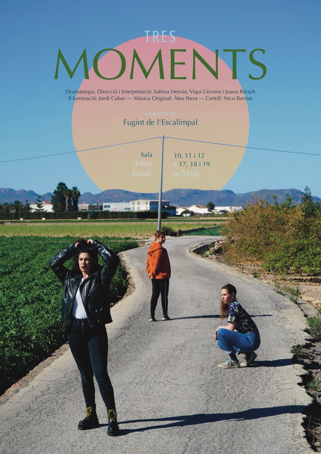 Cartel para ‘Tres&nbsp;Moments’
