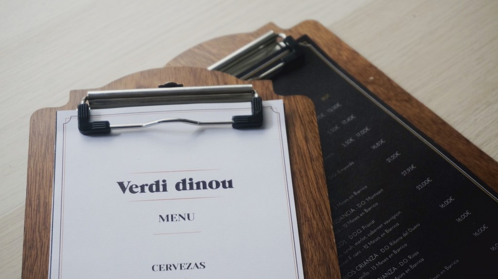 Menú ‘Verdi Dinou’